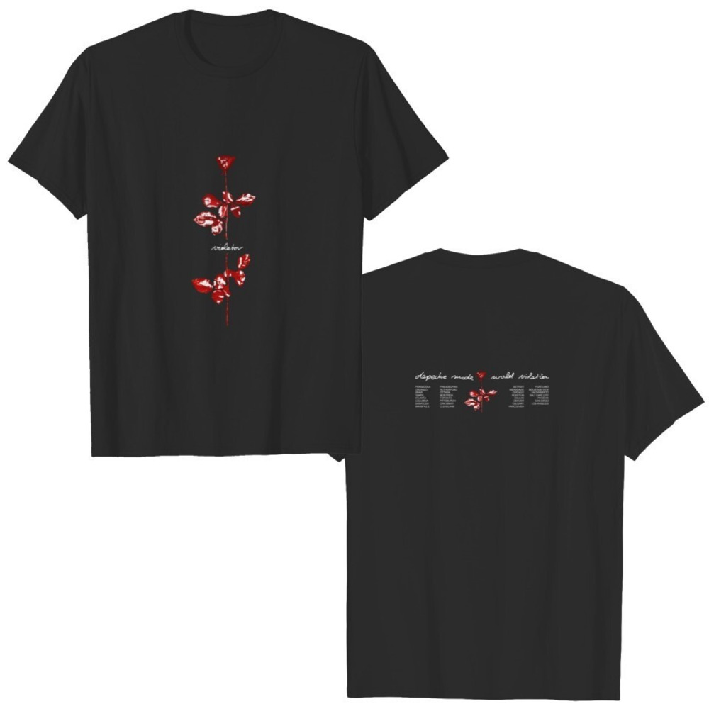 90s Depeche Mode Violator US Tour T-Shirt 2 Sided